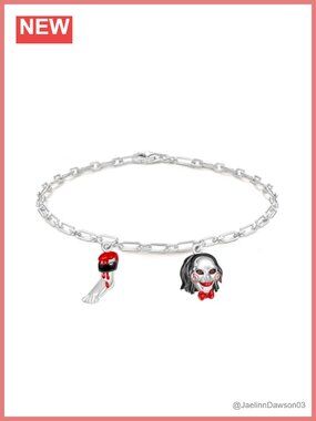 S925 Sterling Silver Adjustable Charm Bracelet Bangle Link Chain Gift